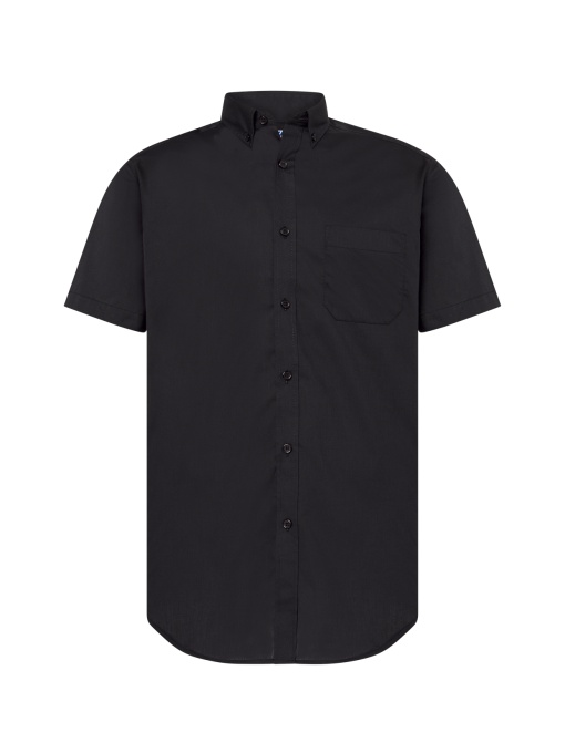 JHK™ Cămașă Popelin Casual & Business Mânecă Scurtă