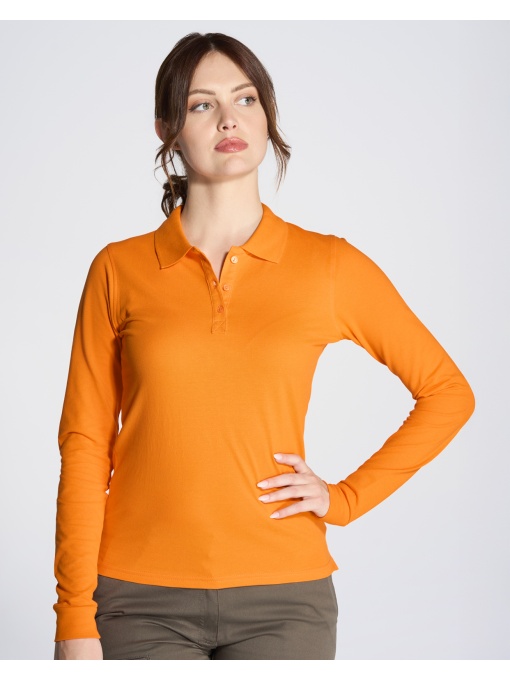 JHK™ Lady Regular LS Polo