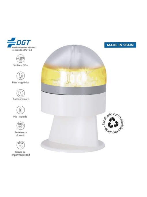 mak™ Lumină de urgență geolocalizată V16 Busby