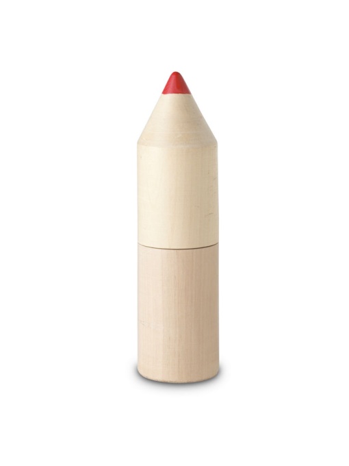 MO™ Coloret – 12 creioane în cutie din lemn