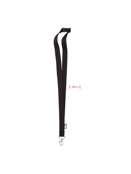 MO™ Lany rpet – RPET lanyard with carabiner