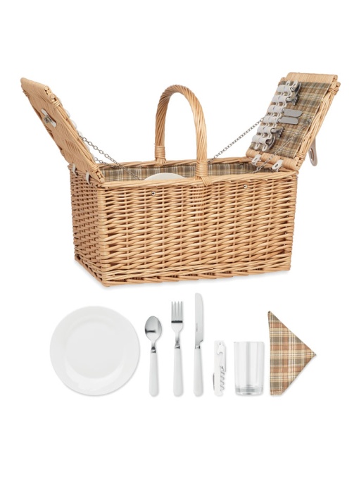 MO™ Mimbre plus – Coș picnic răchită 4 persoane