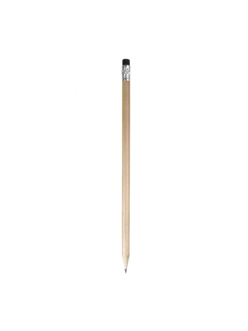 ON™ HB pencil in natural wood with graphite lead, cylindrical, with coloured lead (tempered)