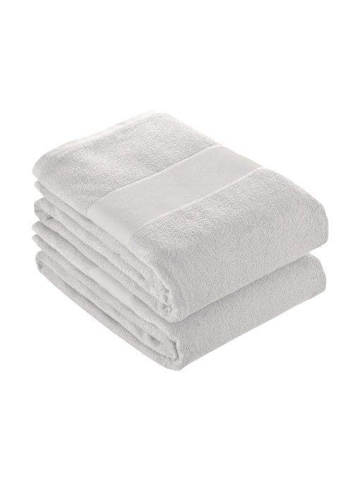 ON™ Prosop tip frotir 100% bumbac (350 g/m2) cu bandă MAT imprimabilă (80 x 150 cm)