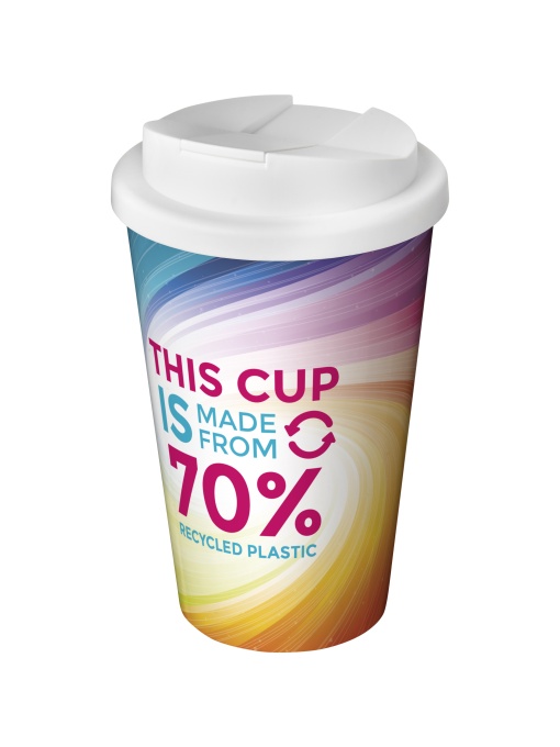 PF™ Brite-Americano® Eco pahar termoizolant 350 ml cu capac anti-vărsare