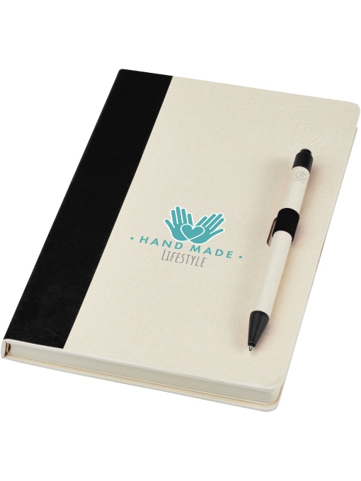 PF™ Dairy Dream set carnet A5 din cartoane de lapte reciclate și pix - Img 1
