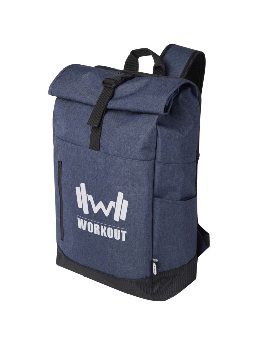 PF™ Hoss rucsac laptop 15.6&quot;&quot; GRS reciclat tip roll-up 12L - Img 1