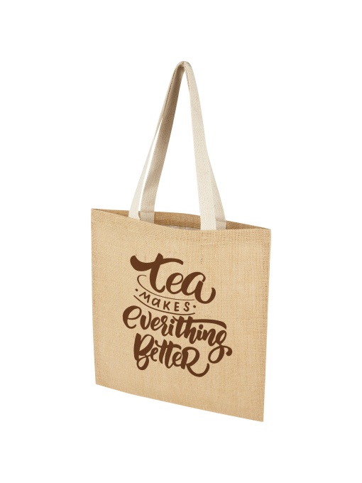 PF™ Juta 300 g/m² jute tote bag 7L - Img 1