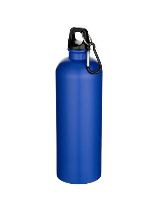 PF™ Oregon sticlă de apă mată 750 ml simplu perete din oțel inoxidabil reciclat RCS cu carabină - Img 1