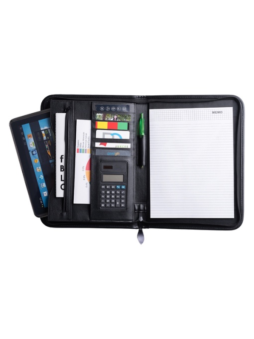 Royal™ SOLARINO A4 zipper portfolio