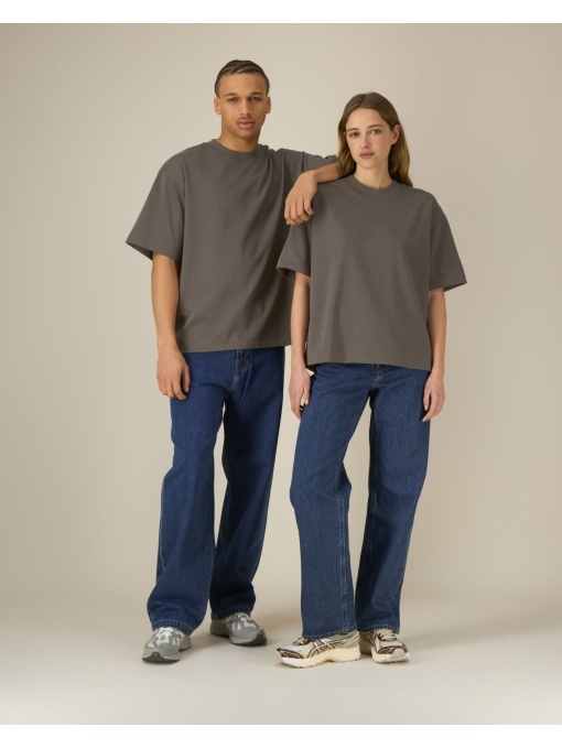 ST/™ Asher - Tricoul unisex boxy din material greu