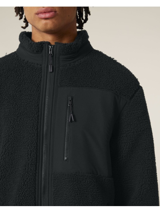 ST/™ Brooker - Jacheta unisex sherpa cu croială lejeră