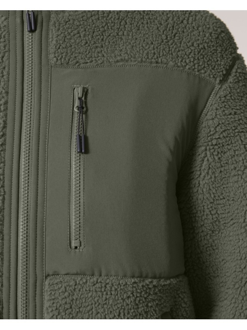 ST/™ Brooker - Jacheta unisex sherpa cu croială lejeră - Img 1