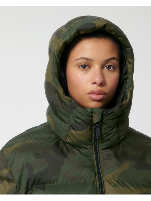 ST/™ Puffer AOP – Geacă matlasată cu imprimeu AOP