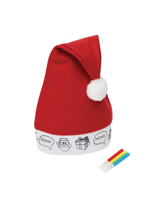 TOP™ Pălărie de Crăciun din pâslă COLOURFUL HAT