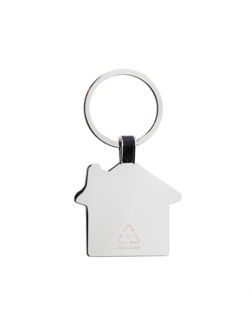 XD™ RCS recycled zinc alloy house keyring - Img 1