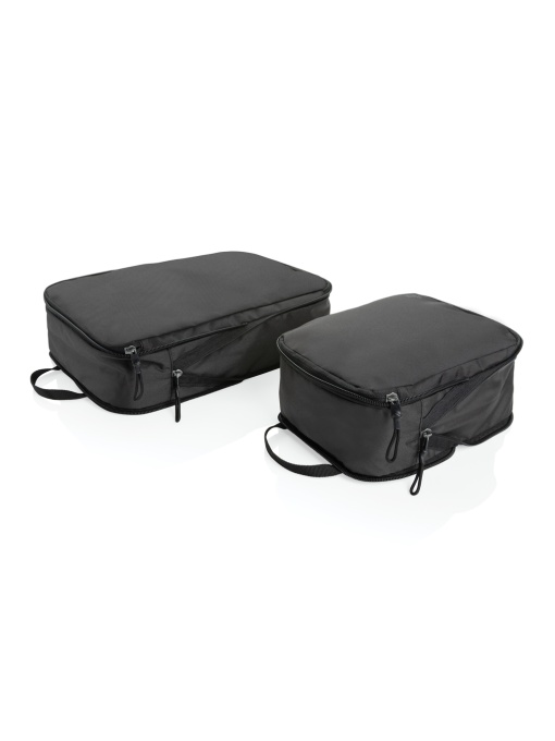 XD™ Swiss Peak Ridge AWARE™ RPET compression travel cubes 2pc