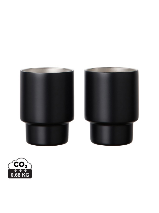 XD™ VINGA Nagano RCS set căni inox reciclate, 2 buc