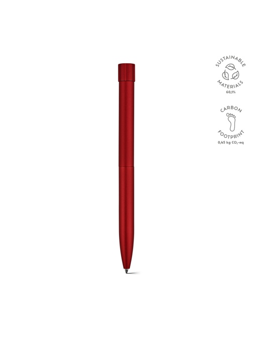 AO™ Borges Pen — Pix din aluminiu reciclat cu cerneală neagră