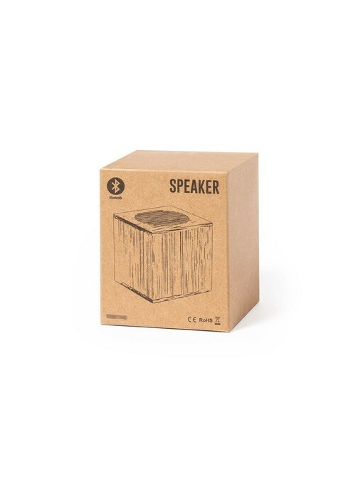 AX™ Boxă wireless din bambus 3W, încărcător wireless 10W