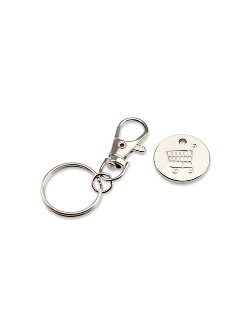 AX™ Keyring with shopping cart coin | Lill