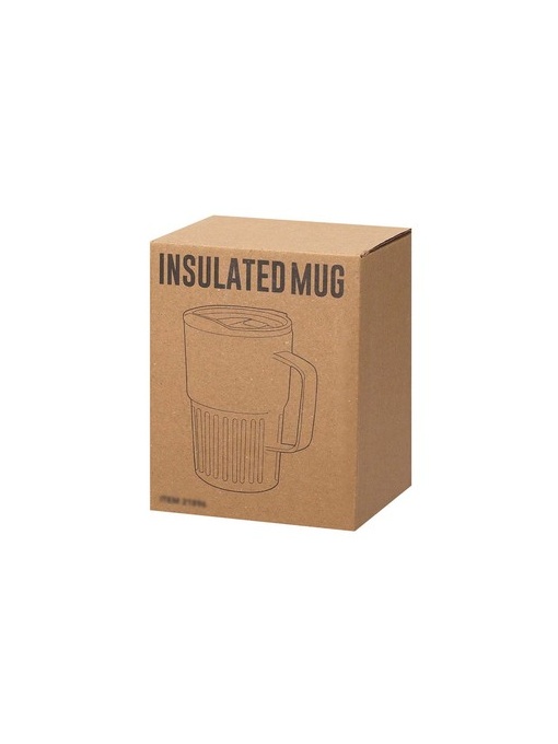 AX™ Recycled stainless steel thermo mug 450 ml