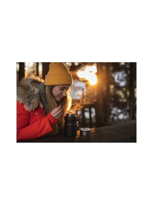 AX™ Thermo food container 650 ml Air Gifts, foldable spoon | Jonathan