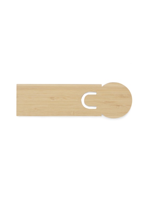 BLUE C™ Bamboo ruler with cards BEMO