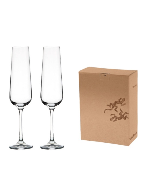 CM™ WANGI 2 glasses of champagne