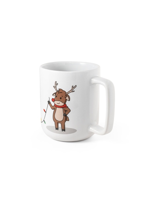hi!™ 94282 REINDEER Cană cu design de Crăciun 330 ml