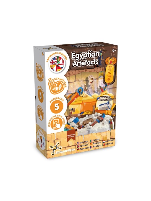 hi!™ Ancient Egypt Excavation Kit I Joc educațional pentru copii