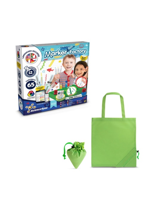 hi!™ DIY Pen Factory Kit II Joc educațional furnizat cu o pungă de cadou pliabilă 190T