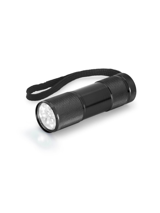 hi!™ FLASHY Aluminum flashlight with 9 LEDs