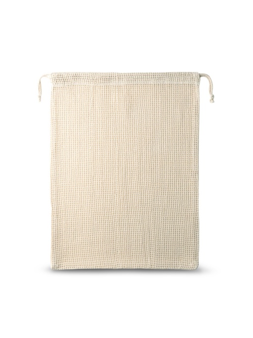 hi!™ NAPOLI Rucsac din 100% bumbac (120 g/m²) cu față din plasă de bumbac 100% (100 g/m²)