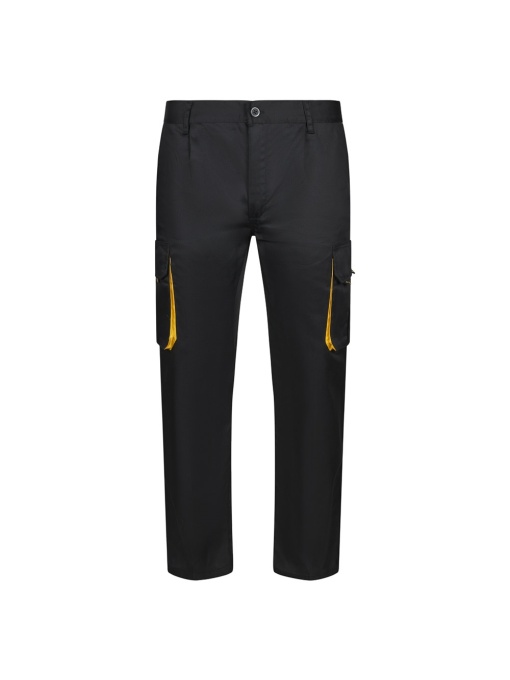 hi!™ VL HYPNOS Pantaloni de twill cu buzunare multiple în două tonuri (200g/m²), din bumbac (35%) și poliester (65%)