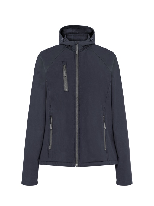 JHK™ SOFTSHELL JACKET HOODED LADY
