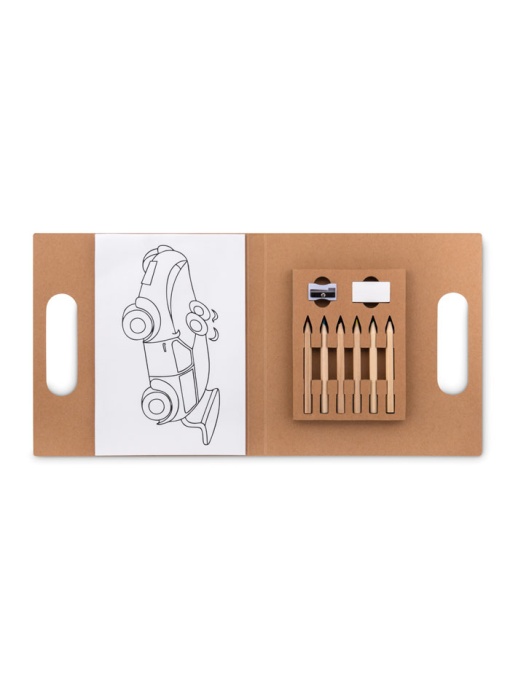 MO™ Folder2 go – Set pt colorat cu 6 creioane