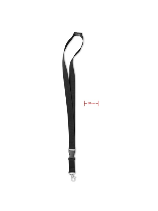 MO™ Lany – Lanyard cu agăţătoare metalică