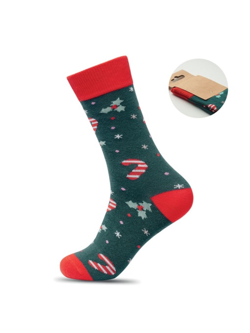 MO™ Soc large – Pair of Christmas socks L - Img 1