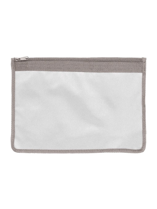 ON™ 420D polyester brief folder, zip closure