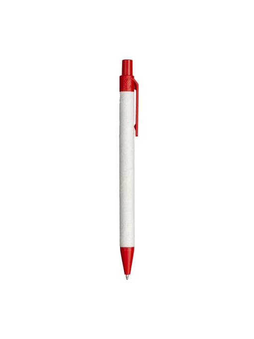 ON™ Recycled paper snap pen with coloured PLA details