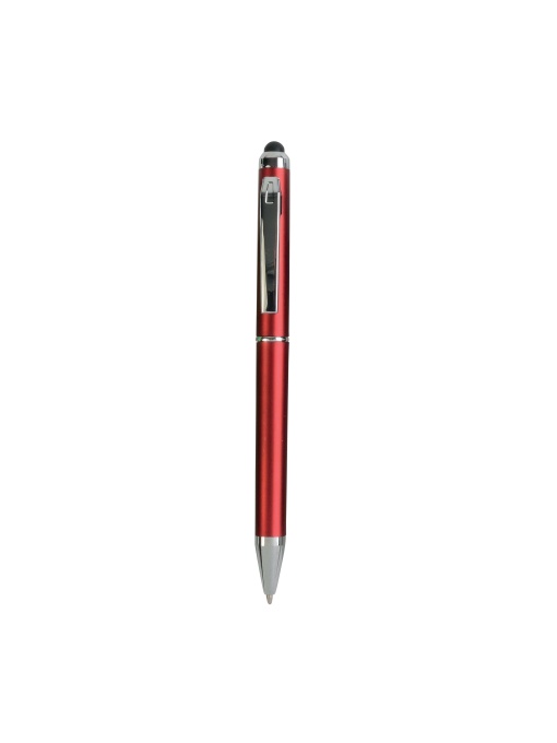ON™ Plastic twist pen with touchscreen rubber tip