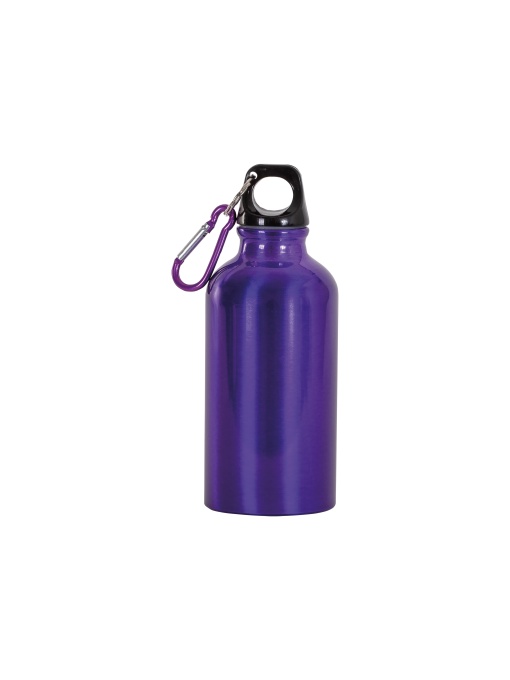ON™ Sticlă din aluminiu cu carabină, 400 ml