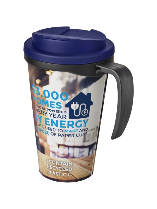 PF™ Brite-Americano® Grande 350 ml mug with spill-proof lid