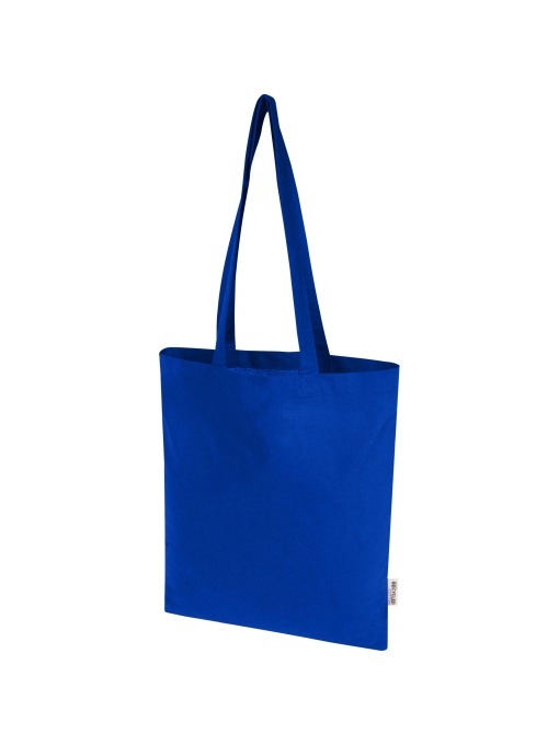 PF™ Madras Blend 140 g/m² GRS recycled cotton tote bag 7L - Img 1