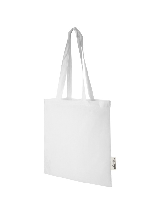 PF™ Madras geantă tote din bumbac reciclat GRS 140 g/m² 7L