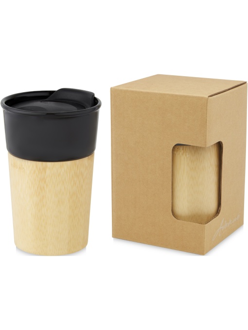 PF™ Pereira 320 ml porcelain mug with bamboo outer wall