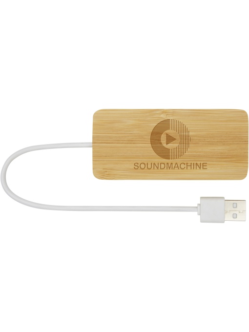 PF™ Tapas bamboo USB hub - Img 1