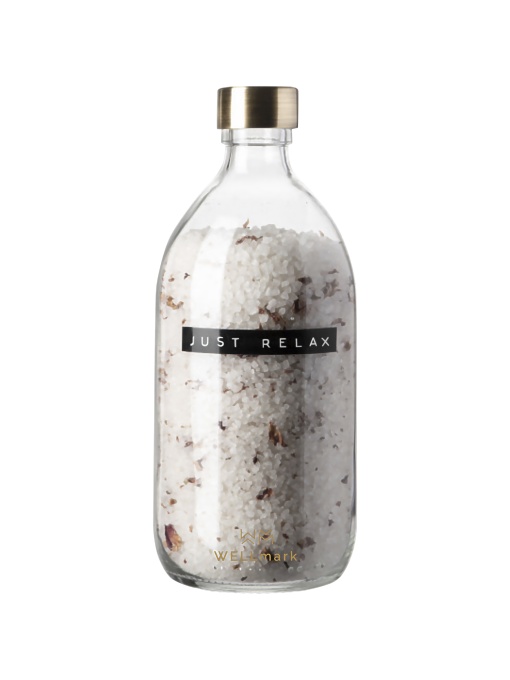 PF™ Wellmark Just Relax 500 ml sare de baie – parfum de trandafiri