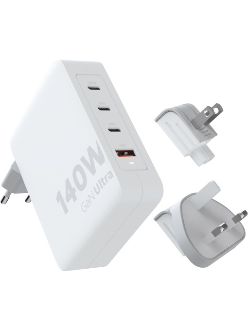 PF™ Xtorm XVC2140 GaN Ultra 140W travel charger with 240W USB-C PD cable